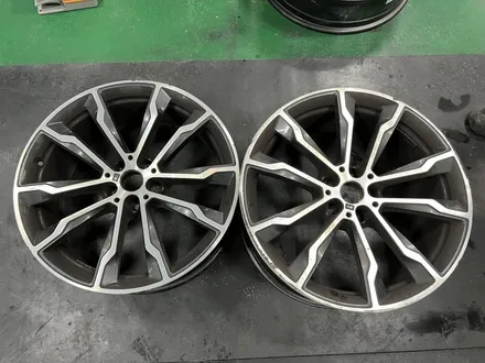 대구 휠복원 대구 휠도색 대구 휠수리 타이어 전문 휠플레이[BMW X3 순정 20인치 다이아몬드컷팅 휠복원 작업입니다.] / 대구 서구 평리동