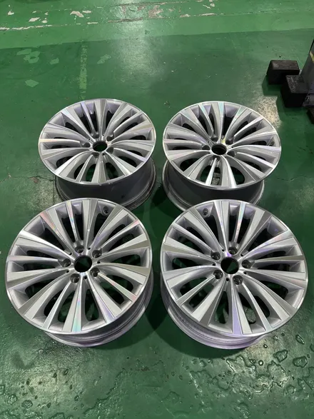 대구 휠복원 대구 휠도색 대구 자동차 휠수리 잘하는 곳 휠플레이 타이어 전문[BMW GT 순정 19인치 다이아몬드커팅 휠복원 작업입니다.] / 대구 서구 평리동