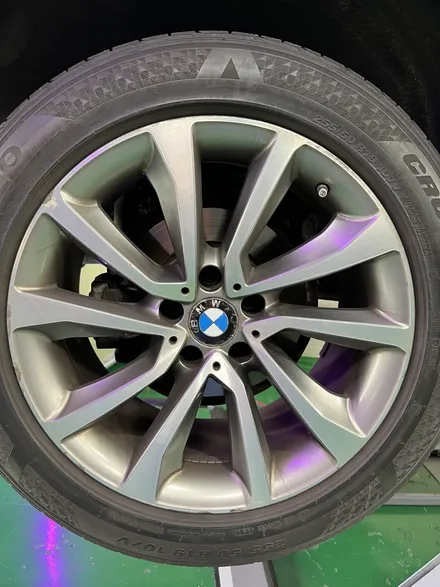 대구 휠복원 대구 휠수리 대구 휠도색 전문샵 휠플레이 [BMW X6 순정 19인치 다이아몬드컷팅 휠복원 작업입니다.] / 대구 서구 평리동