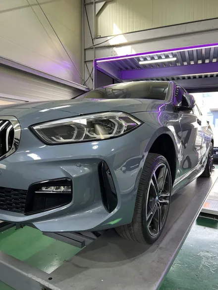 대구 휠복원 대구 휠도색 대구 휠수리 타이어 전문 휠플레이[BMW 118 순정 18인치 다이아몬드컷팅 휠복원 작업입니다.] / 대구 서구 평리동