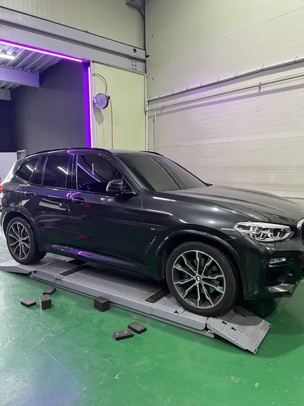대구 휠복원 대구 휠도색 대구 휠수리 타이어 전문 휠플레이[BMW X3 순정 20인치 다이아몬드컷팅 휠복원 작업입니다.] / 대구 서구 평리동