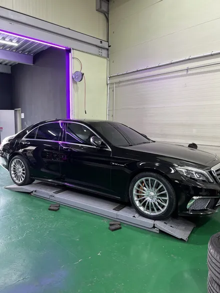 대구 휠복원 대구 휠도색 대구 휠수리 타이어 전문 휠플레이[벤츠 S650 순정 20인치 휠복원 작업입니다.] / 대구 서구 평리동