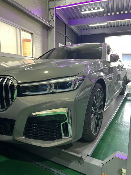 대구 휠복원 대구 휠도색 대구 휠수리 타이어 전문 휠플레이[BMW 7시리즈 순정 20인치 블랙펄유광 휠도색 작업입니다.] / 대구 서구 평리동