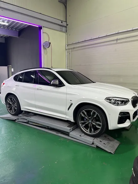 대구 휠복원 대구 휠도색 대구 휠수리 잘하는 곳 타이어 전문 휠플레이[BMW X4 순정 21인치 다이아몬드커팅 휠복원 작업입니다.] / 대구 서구 평리동