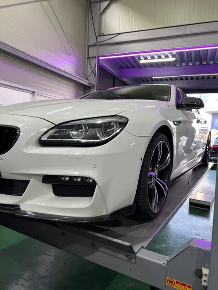 대구 휠복원 대구 휠도색 대구 자동차 휠수리 잘하는 곳 휠플레이[BMW 640 순정 20인치 실버 휠도색 작업입니다.] / 대구 서구 평리동