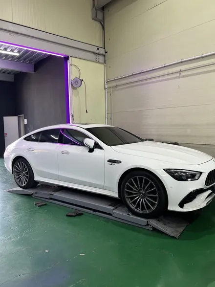대구 휠복원 대구 휠도색 대구 자동차 휠수리 잘하는 곳 휠플레이 타이어 전문[벤츠 AMG GT43 순정 20인치 블랙펄유광 휠도색 작업입니다.] / 대구 서구 평리동