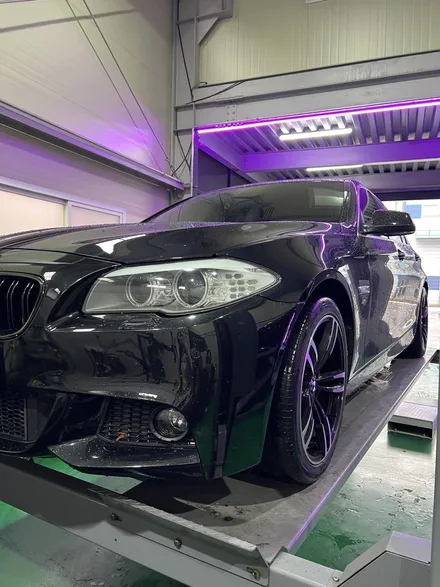 대구 휠복원 대구 휠도색 대구 자동차 휠수리 잘하는 곳 휠플레이 타이어 전문[BMW 3시리즈 순정 19인치 블랙유광 휠도색 작업입니다.] / 대구 서구 평리동