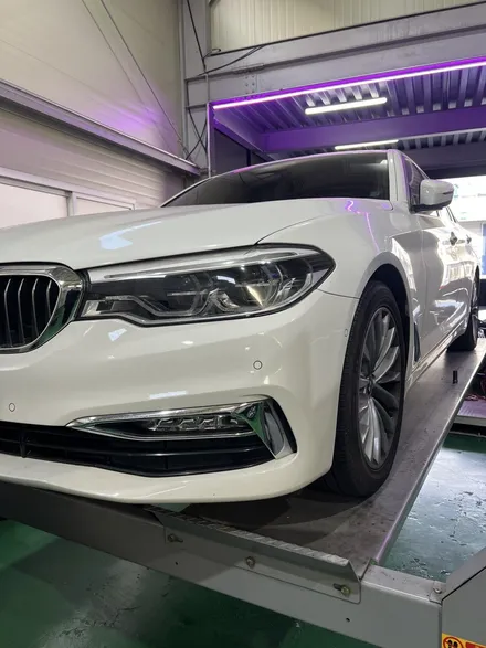 대구 휠복원 대구 휠도색 대구 자동차 휠수리 잘하는 곳 휠플레이 타이어 전문[BMW 5시리즈 순정 18인치 블랙유광 휠도색 작업입니다.] / 대구 서구 평리동
