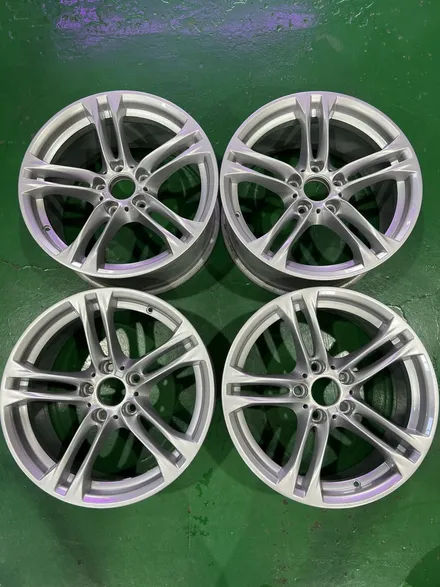 대구 휠복원 대구 휠도색 대구 휠수리 타이어 전문 휠플레이[BMW 5시리즈 순정 18인치 휠복원 작업입니다.] / 대구 서구 평리동