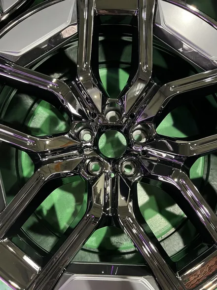 대구 휠복원 대구 휠도색 대구 휠수리 타이어 전문 휠플레이[BMW 7시리즈 순정 20인치 블랙유광 휠도색 작업입니다.] / 대구 서구 평리동