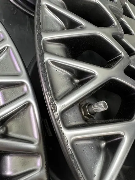 대구 휠복원 대구 휠도색 대구 휠수리 잘하는 곳 휠플레이 타이어 전문 [제네시스 G90 순정 19인치 휠복원 작업입니다.] / 대구 서구 평리동