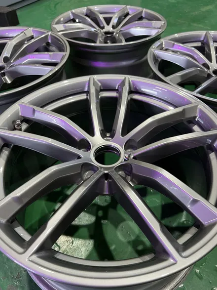대구 휠복원 대구 휠도색 대구 자동차 휠수리 잘하는 곳 휠플레이 타이어 전문[BMW 5시리즈 순정 18인치 휠복원 작업입니다.] / 대구 서구 평리동