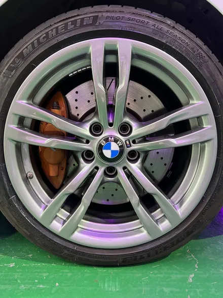 대구 휠복원 대구 휠도색 대구 휠수리 타이어 전문 휠플레이[BMW 3시리즈 순정 19인치 휠복원 작업 입니다.] / 대구 서구 평리동