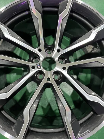 대구 휠복원 대구 휠도색 대구 휠수리 타이어 전문 휠플레이[BMW X3 순정 20인치 다이아몬드컷팅 휠복원 작업입니다.] / 대구 서구 평리동