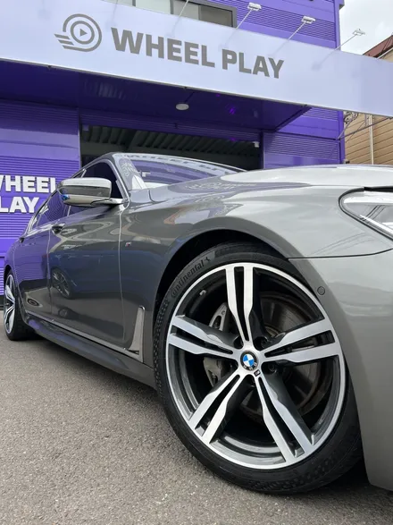 대구 휠복원 대구 휠수리 대구 휠도색 전문샵 휠플레이 [BMW 740 순정 20인치 다이아몬드컷팅 휠복원 작업입니다.] / 대구 서구 평리동