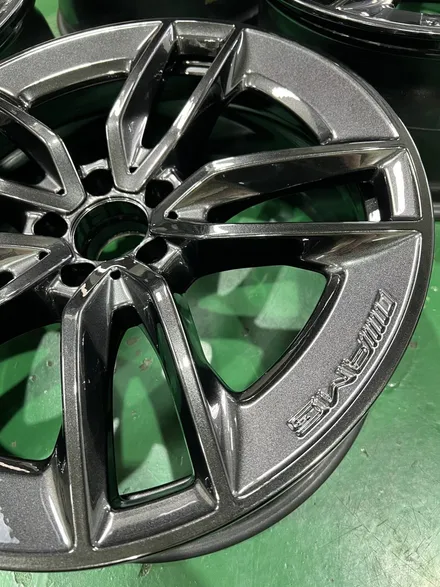 대구 휠복원 대구 휠도색 대구 휠수리 잘하는 곳 타이어 전문 휠플레이 [벤츠 E 53 AMG 순정 20인치 고스트크롬 휠도색 작업입니다.] / 대구 서구 평리동
