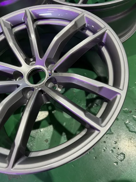대구 휠복원 대구 휠도색 대구 자동차 휠수리 잘하는 곳 휠플레이 타이어 전문[BMW 5시리즈 순정 18인치 휠복원 작업입니다.] / 대구 서구 평리동