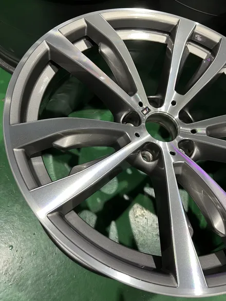 대구 휠복원 대구 휠도색 대구 휠수리 타이어 전문 휠플레이[BMW X5 순정 20인치 다이아몬드컷팅 휠복원 작업입니다.] / 대구 서구 평리동