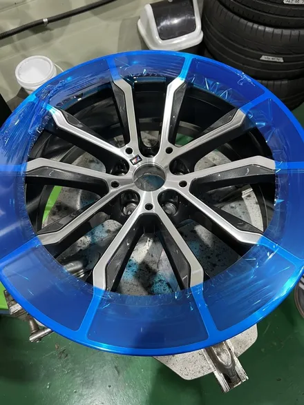 대구 휠복원 대구 휠도색 대구 휠수리 타이어 전문 휠플레이[BMW X3 순정 20인치 다이아몬드컷팅 휠복원 작업입니다.] / 대구 서구 평리동