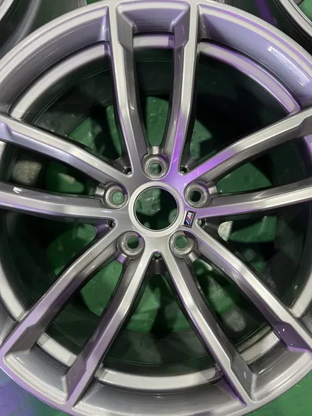 대구 휠복원 대구 휠도색 대구 자동차 휠수리 잘하는 곳 휠플레이 타이어 전문[BMW 5시리즈 순정 18인치 휠복원 작업입니다.] / 대구 서구 평리동