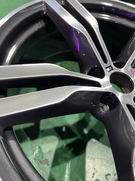 대구 휠복원 대구 휠도색 대구 자동차 휠수리 잘하는 곳 휠플레이 타이어 전문[BMW 7시리즈 순정 20인치 다이아몬드 커팅 휠복원 작업입니다.] / 대구 서구 평리동