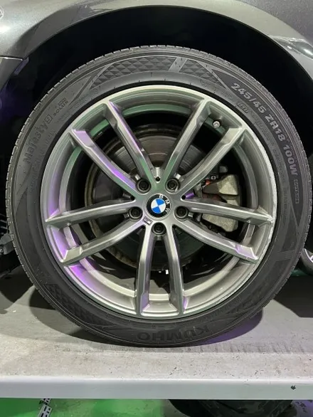 대구 휠복원 대구 휠도색 대구 자동차 휠수리 잘하는 곳 휠플레이 타이어 전문[BMW 5시리즈 순정 18인치 휠복원 작업입니다.] / 대구 서구 평리동