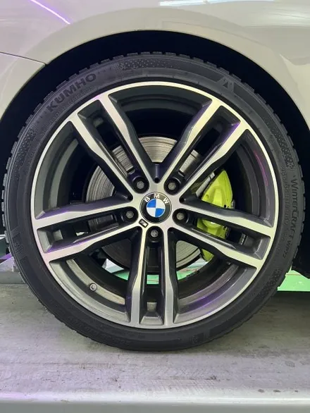 대구 휠복원 대구 휠도색 대구 자동차 휠수리 잘하는 곳 휠플레이 타이어 전문[BMW 440 순정 19인치 블랙커팅 커스텀 작업 입니다.] 대구 휠복원 성지 / 대구 서구 평리동