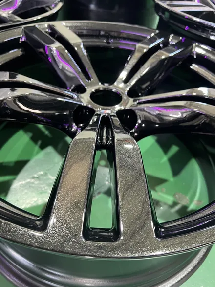 대구 휠복원 대구 휠도색 대구 자동차 휠수리 잘하는 곳 휠플레이 타이어 전문[BMW 6 GT 순정 20인치 블랙펄유광 휠도색 작업입니다.] / 대구 서구 평리동