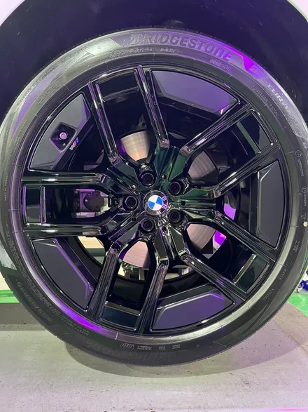 대구 휠복원 대구 휠도색 대구 휠수리 타이어 전문 휠플레이[BMW 7시리즈 순정 20인치 블랙유광 휠도색 작업입니다.] / 대구 서구 평리동