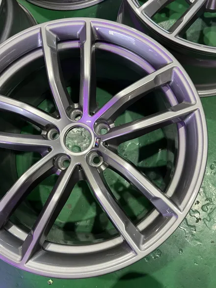 대구 휠복원 대구 휠도색 대구 자동차 휠수리 잘하는 곳 휠플레이 타이어 전문[BMW 5시리즈 순정 18인치 휠복원 작업입니다.] / 대구 서구 평리동