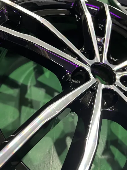 대구 휠복원 대구 휠도색 대구 자동차 휠수리 잘하는 곳 휠플레이 타이어 전문[BMW 3 순정 19인치 다이아몬드커팅 휠복원 작업입니다.] / 대구 서구 평리동