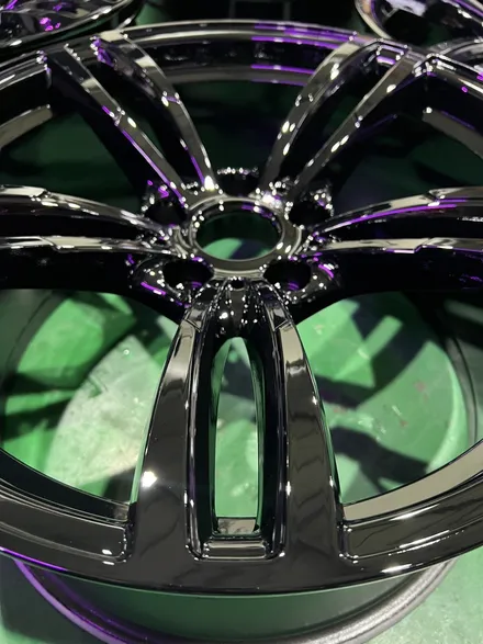 대구 휠복원 대구 휠도색 대구 자동차 휠수리 잘하는 곳 휠플레이 타이어 전문[BMW 3시리즈 순정 19인치 블랙유광 휠도색 작업입니다.] / 대구 서구 평리동
