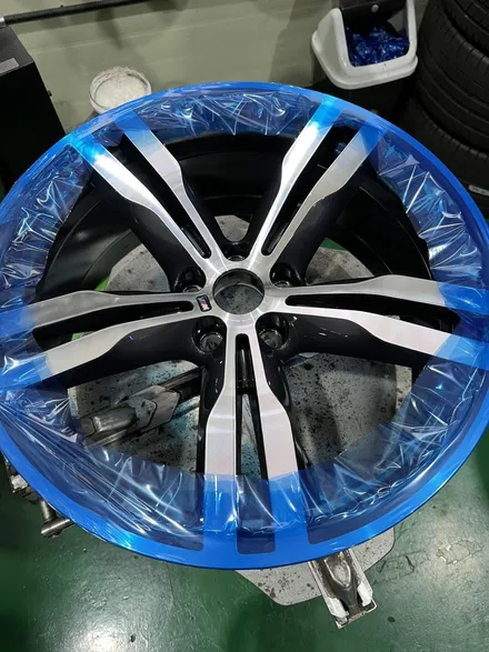 대구 휠복원 대구 휠도색 대구 휠수리 타이어 전문 휠플레이[BMW 7시리즈 순정 20인치 다이아몬드컷팅 휠복원 작업입니다.] / 대구 서구 평리동