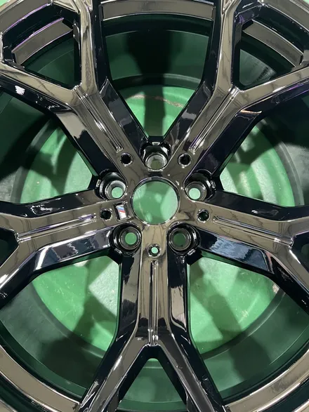 대구 휠복원 대구 휠도색 대구 자동차 휠수리 잘하는 곳 휠플레이 타이어 전문[BMW X6 순정 21인치 블랙유광 휠도색 작업입니다.] / 대구 서구 평리동
