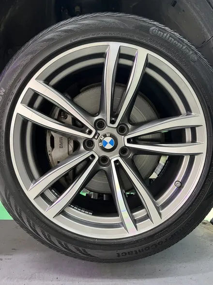 대구 휠복원 대구 휠도색 대구 휠수리 타이어 전문 휠플레이[BMW 7시리즈 순정 19인치 다이아몬드컷팅 휠복원 작업입니다.] / 대구 서구 평리동