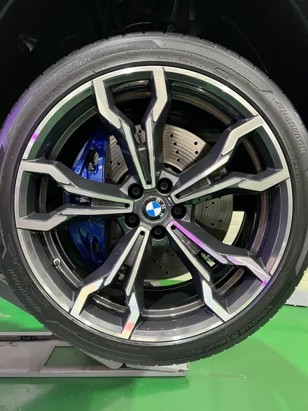 대구 휠복원 대구 휠도색 대구 휠수리 타이어 전문 휠플레이[BMW X4 순정 21인치 다이아몬드컷팅 휠복원 작업입니다.] / 대구 서구 평리동