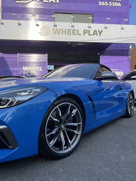 대구 휠복원 대구 휠도색 대구 휠수리 타이어 전문 휠플레이[BMW Z4 순정 19인치 다이아몬드커팅 휠복원 작업입니다.] / 대구 서구 평리동