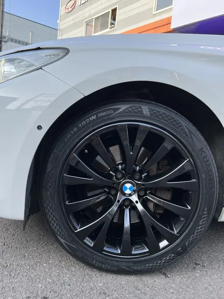 대구 휠복원 대구 휠수리 대구 휠도색 타이어 전문샵 휠플레이 [BMW GT 순정19인치 고스트크롬 휠도색 작업입니다.] / 대구 서구 평리동