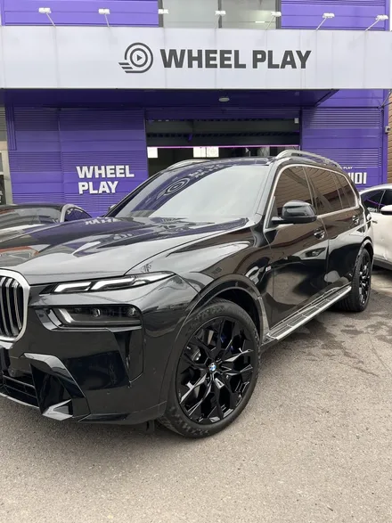대구 휠복원 대구 휠도색 대구 자동차 휠수리 잘하는 곳 휠플레이 타이어 전문[BMW X7 순정 22인치 블랙유광 휠도색 작업입니다.] / 대구 서구 평리동