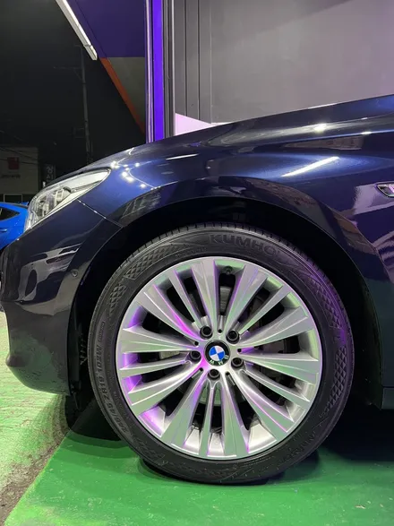 대구 휠복원 대구 휠도색 대구 휠수리 타이어 전문 휠플레이[BMW GT5 순정 19인치 실버 휠도색 작업입니다.] / 대구 서구 평리동
