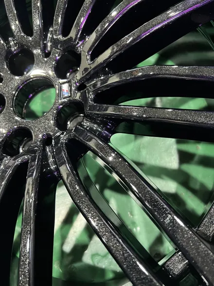 대구 휠복원 대구 휠도색 대구 자동차 휠수리 잘하는 곳 휠플레이 타이어 전문[BMW 5시리즈 순정 19인치 블랙펄유광 휠도색 작업입니다.] / 대구 서구 평리동