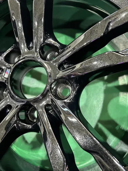 대구 휠복원 대구 휠도색 대구 자동차 휠수리 잘하는 곳 휠플레이 타이어 전문[BMW 3시리즈 순정 18인치 블랙펄유광 휠도색 작업입니다.] / 대구 서구 평리동