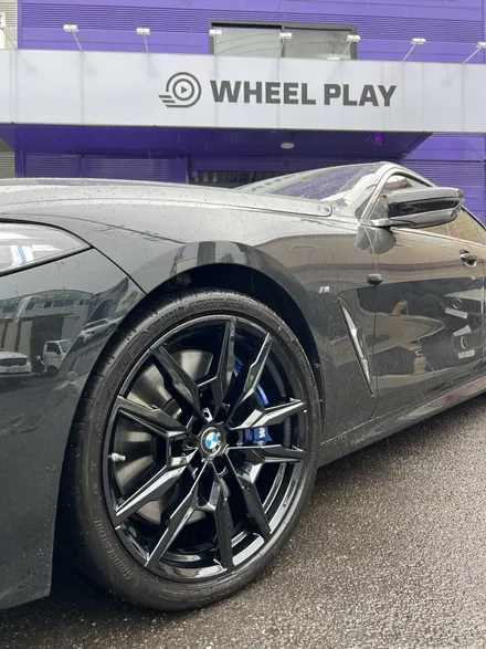대구 휠복원 대구 휠도색 대구 자동차 휠수리 잘하는 곳 휠플레이 타이어 전문[BMW 850 순정 20인치 블랙펄유광 휠도색 작업입니다.] / 대구 서구 평리동