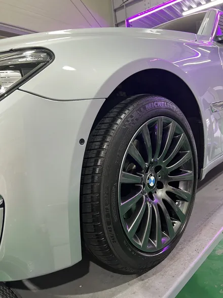 대구 휠복원 대구 휠도색 대구 자동차 휠수리 잘하는 곳 휠플레이 타이어 전문[BMW 7시리즈 순정 19인치 고스트크롬 휠도색 작업입니다.] / 대구 서구 평리동