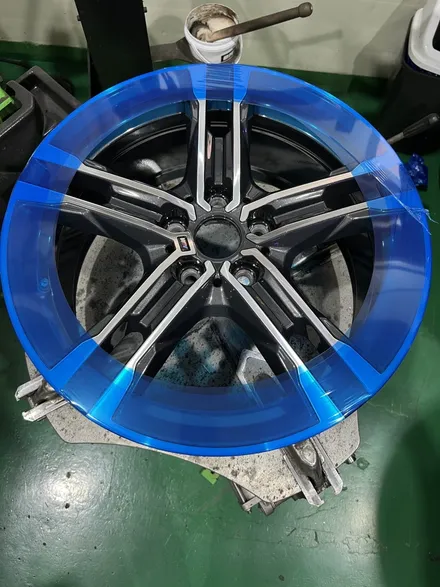 대구 휠복원 대구 휠도색 대구 휠수리 잘하는 곳 타이어 전문 휠플레이[BMW 1시리즈 순정 18인치 다이아몬드커팅 휠복원 작업입니다.] / 대구 서구 평리동