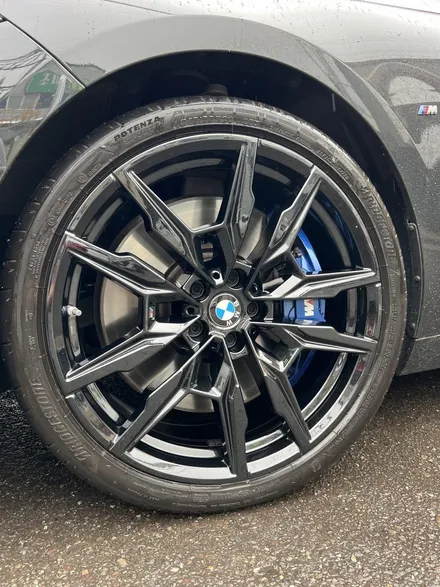 대구 휠복원 대구 휠도색 대구 자동차 휠수리 잘하는 곳 휠플레이 타이어 전문[BMW 850 순정 20인치 블랙펄유광 휠도색 작업입니다.] / 대구 서구 평리동
