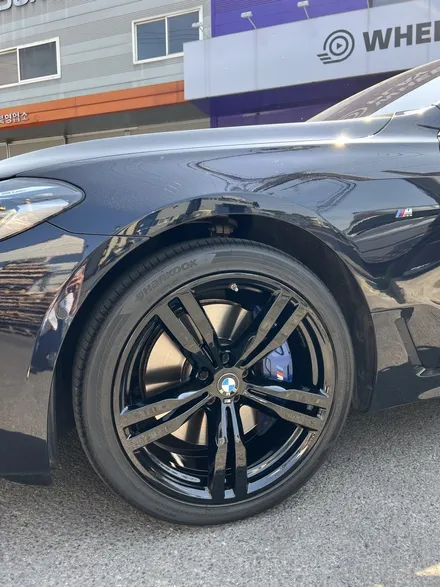 대구 휠복원 대구 휠도색 대구 자동차 휠수리 잘하는 곳 휠플레이 타이어 전문[BMW 6 GT 순정 20인치 블랙펄유광 휠도색 작업입니다.] / 대구 서구 평리동