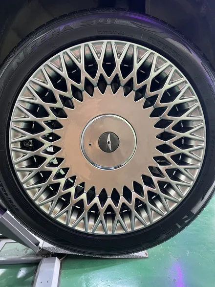 대구 휠복원 대구 휠도색 대구 휠수리 잘하는 곳 휠플레이 타이어 전문 [제네시스 G90 순정 19인치 휠복원 작업입니다.] / 대구 서구 평리동