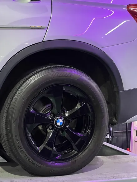 대구 휠복원 대구 휠도색 대구 자동차 휠수리 잘하는 곳 휠플레이 타이어 전문[BMW X3 순정 17인치 블랙펄유광 휠도색 작업입니다.] / 대구 서구 평리동
