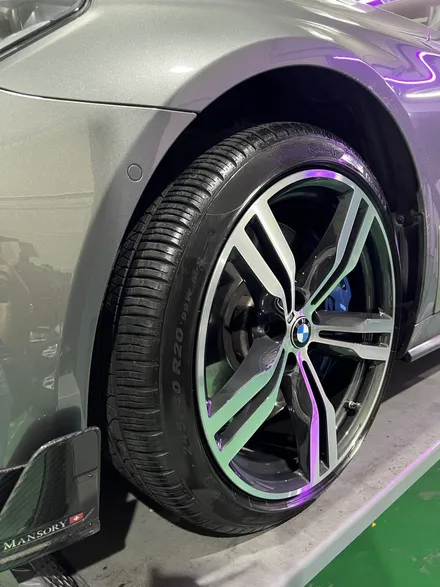 대구 휠복원 대구 휠도색 대구 자동차 휠수리 잘하는 곳 휠플레이 타이어 전문[BMW 7시리즈 순정 20인치 다이아몬드 커팅 휠복원 작업입니다.] / 대구 서구 평리동